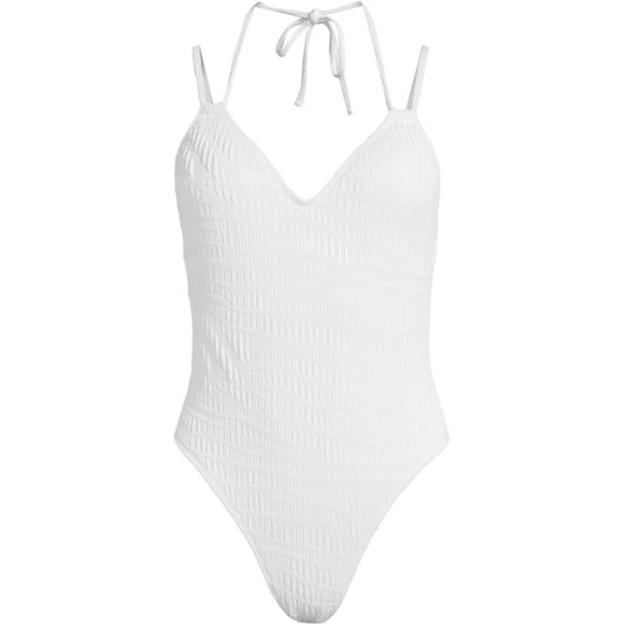 No Boundaries One Piece Swimsuit Cheeky Polyester pique fabric (Women's) Size XS