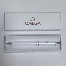 OMEGA White Ballpoint Pen with Dedicated Box