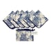 Yachting Club Napkins Dish Towel Nautical Coastal Seashell Cotton Made In Italy
