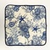 Yachting Club Napkins Dish Towel Nautical Coastal Seashell Cotton Made In Italy