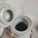 Wunsiedel MCM Orange Flower Pattern Porcelain Tea Set
