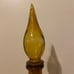 Vintage Empoli Amber Glass Decanter