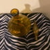Vintage Empoli Amber Glass Decanter