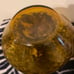 Vintage Empoli Amber Glass Decanter