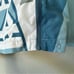 Disney Parks Space Mountain Blue Hooded Wind Breaker Jacket Size Medium Unisex