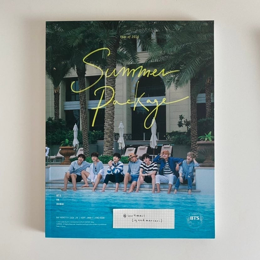 Authentic (on hold) bts summer package 2016