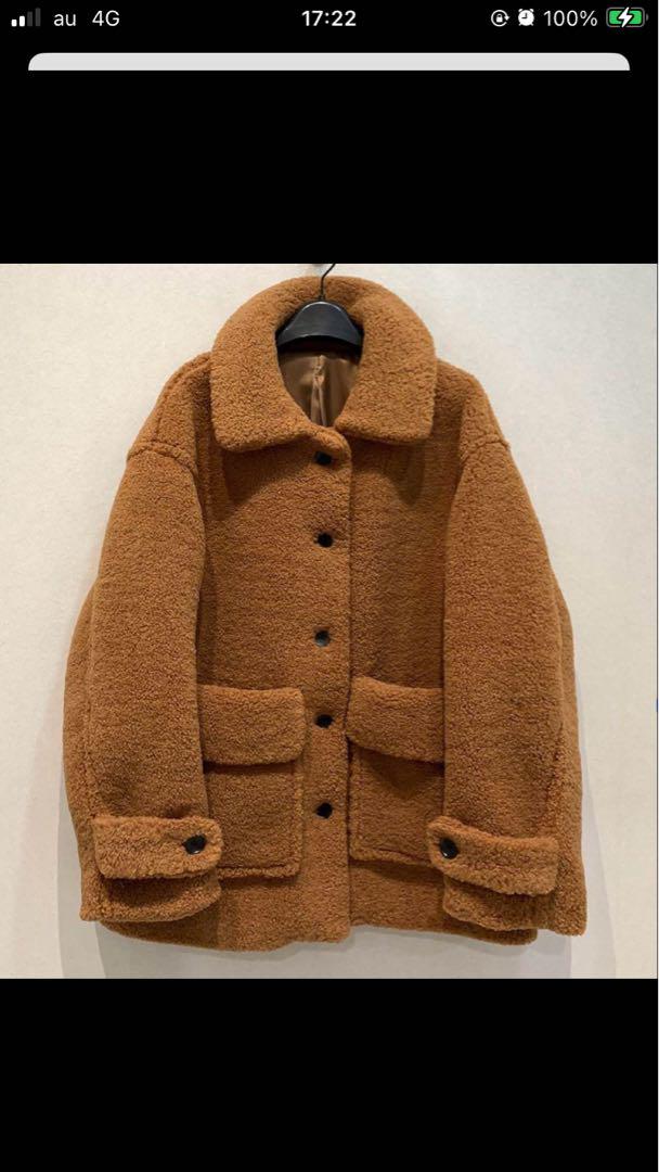 クラネ　CLANE RIDGE POCKET BOA OVER COAT CLANE (クラネ) RIDGE POCKET BOA OVER COAT
