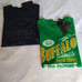 Boys buffalo tee shirts,size M