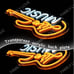 NEW Live Music Guitar Yellow Dimmable LED Light Neon Sign ( Studio Live Radio