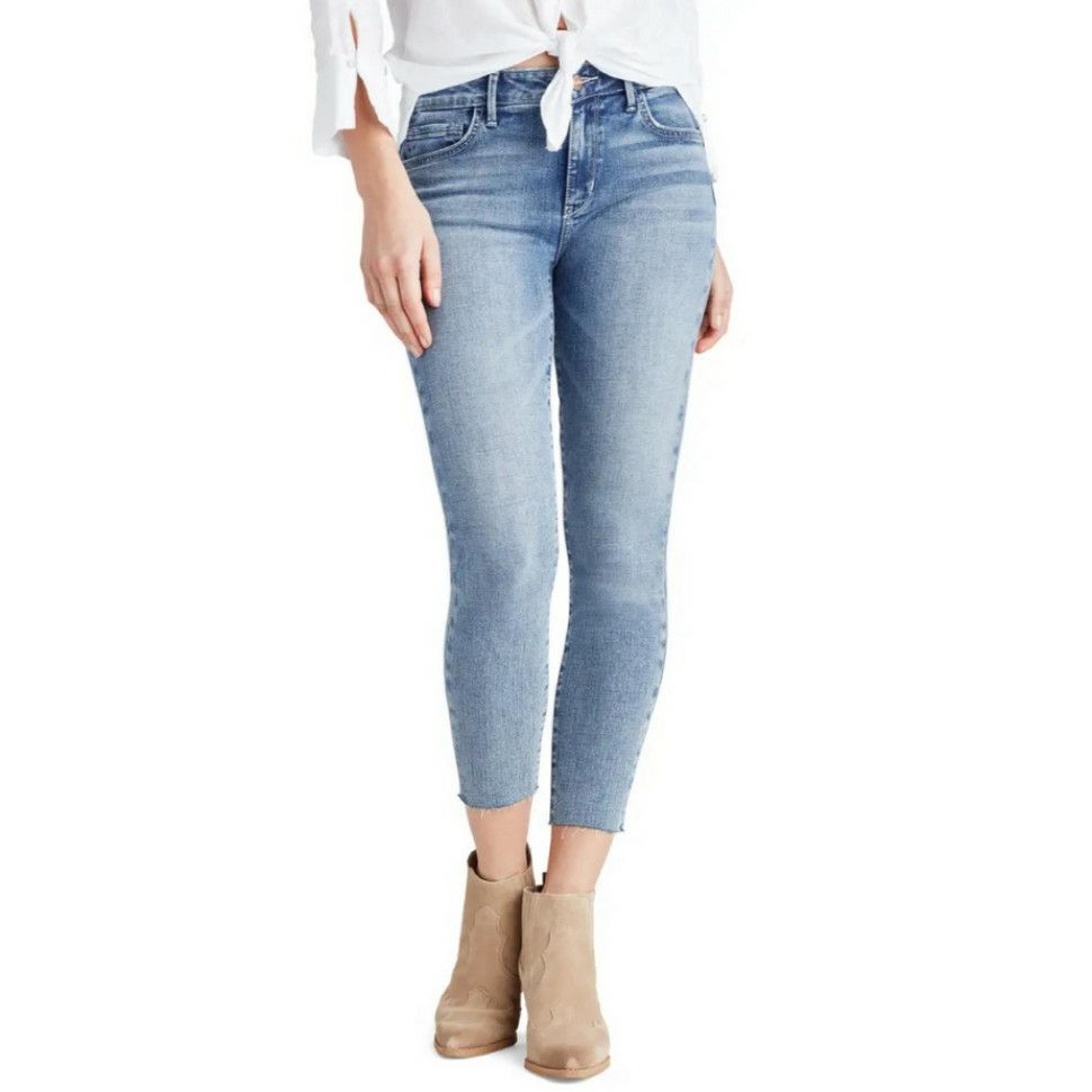 SAM EDELMAN 4 The Kitten Raw Hem Crop