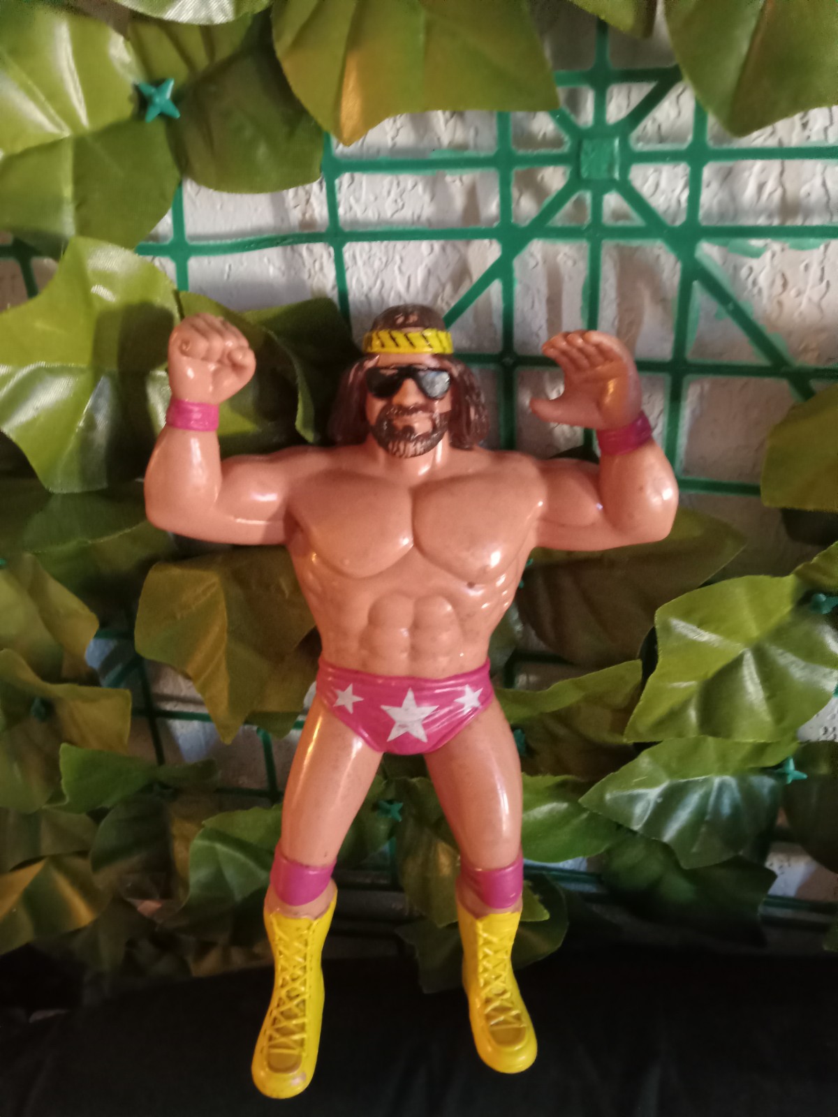 old wwf rubber wrestlers