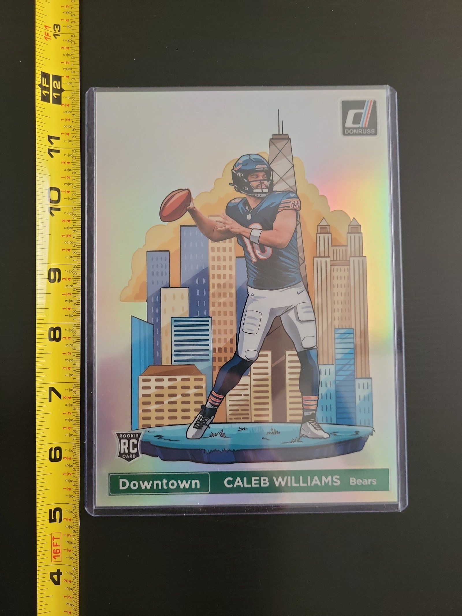 2024 Donruss Football Caleb Williams Oversized Downtown