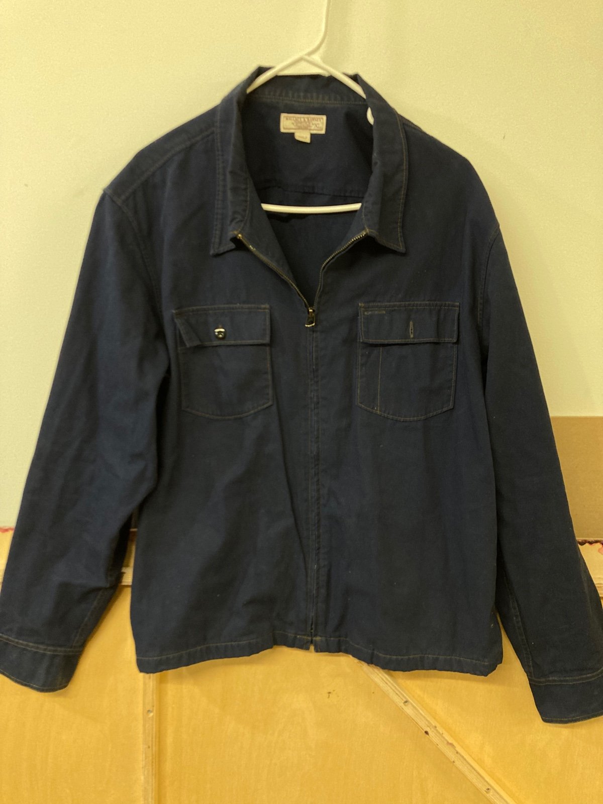 Wallace & Barnes rugged over shirt canvas zíper