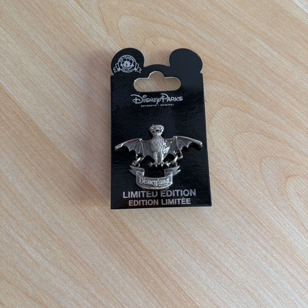 Disney Haunted Mansion Bat Pin, 2017, Limited Edition