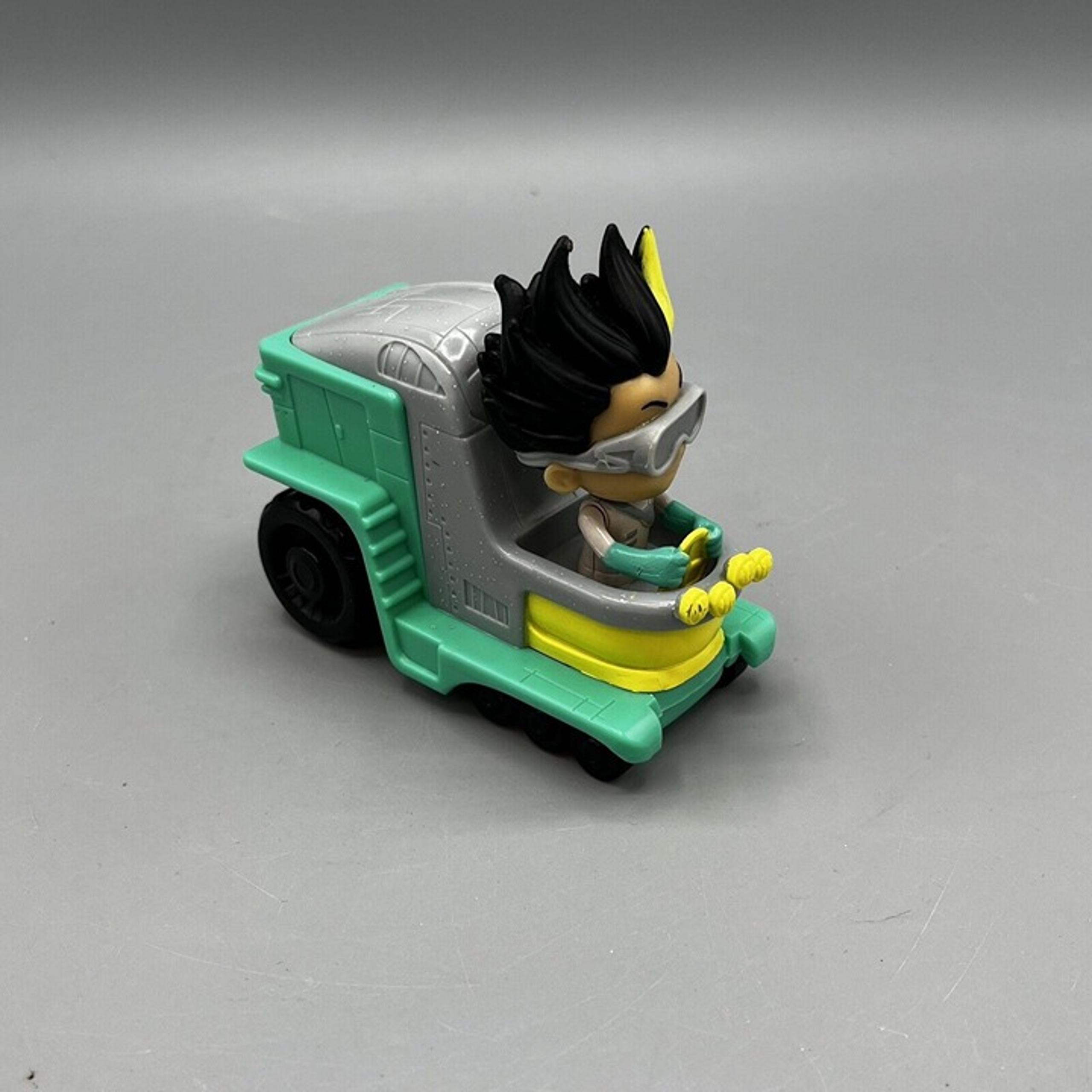 PJ Masks Romeo Lab Vehicle 3.5"x2" Mini Green/Gray Car Frog Box Just Play