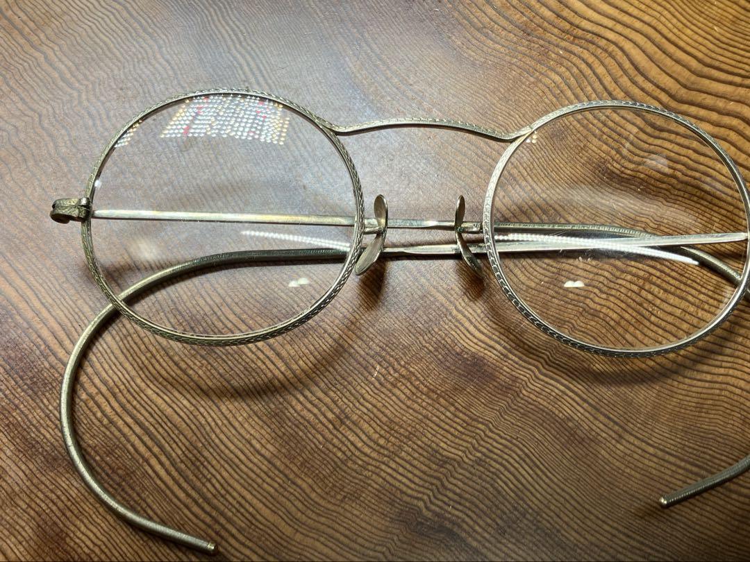 【E474】Vintage Eyeglasses - Shuron? 12kpad