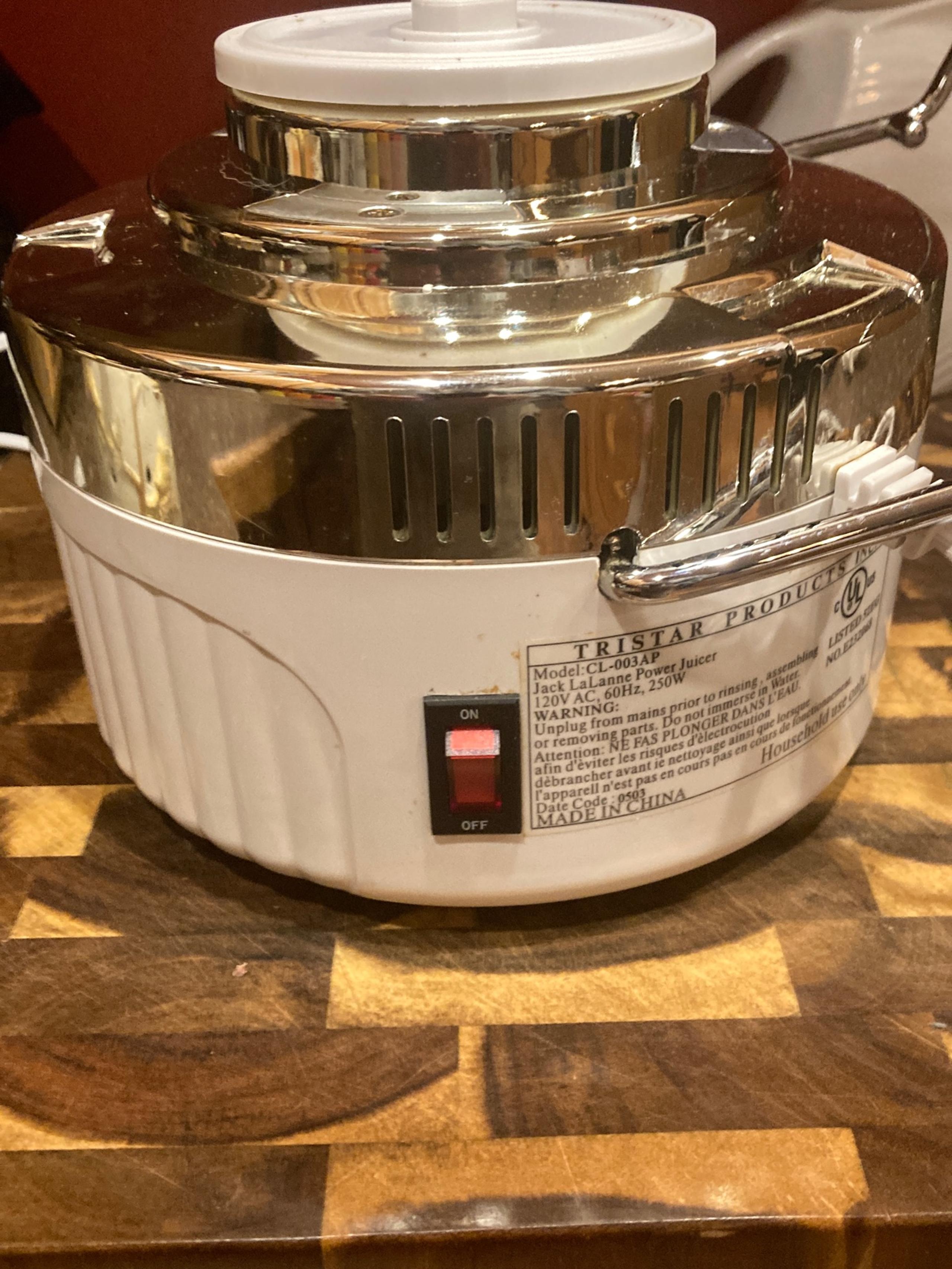 Jack lalane power juicer motor base