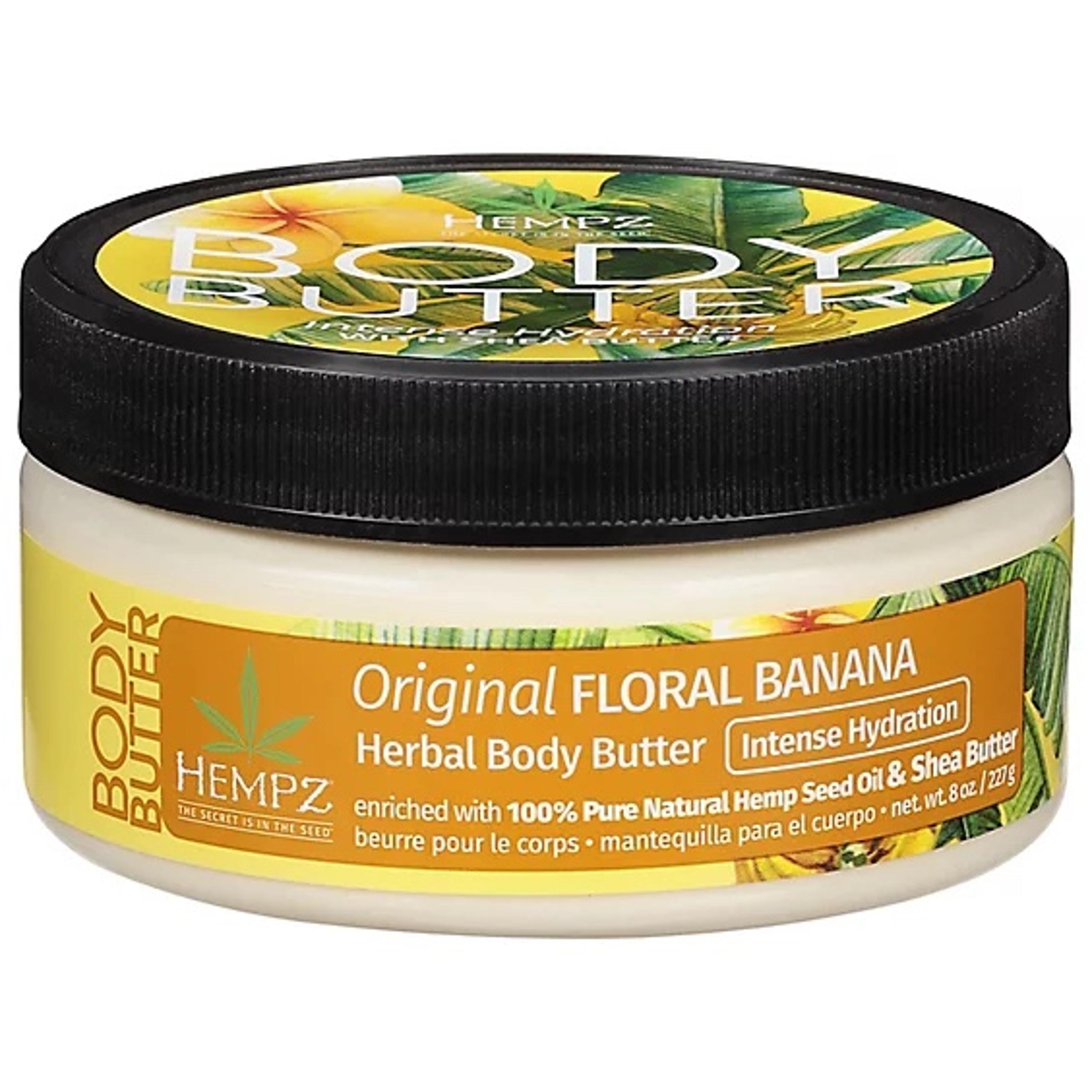 Hempz Original Floral Banana Herbal Body Butter 8 oz
