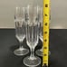 Peill Crystal Vintage Fluted Champagne Glasses - Set of Three