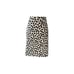 Ann Taylor ivory and black polka dot pencil skirt 6