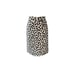 Ann Taylor ivory and black polka dot pencil skirt 6