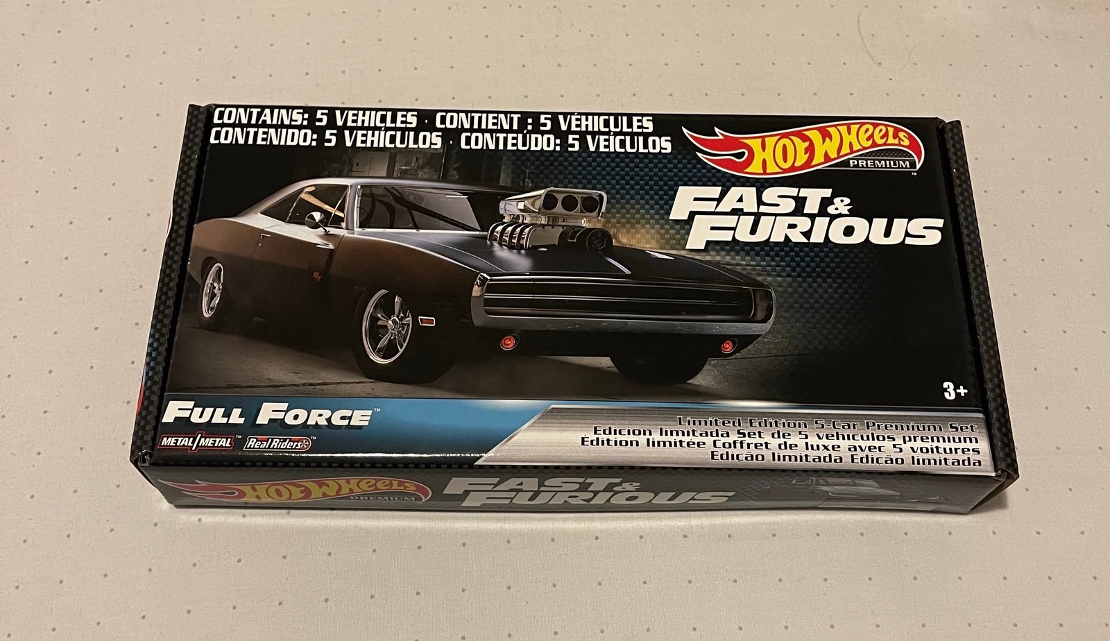 Hot Wheels Fast and Furious Full force Box set Amazon exclusive