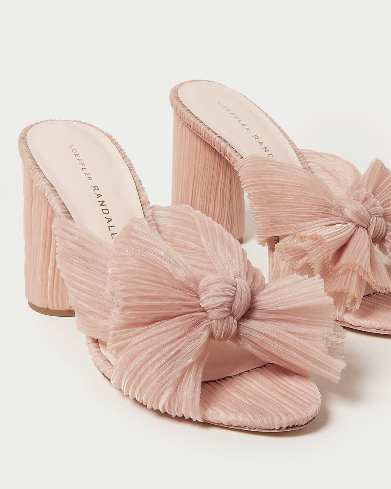 Loeffler Randall Penny Beauty Pleated Bow Heel