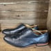 Mens Cole Haan Wingtip Oxford Black Leather Comfort Brogue Dress Shoes 13 M GUC