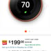 Google Nest Thermostat NIB