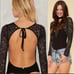 NWT For Love & Lemons Backless Bodysuit
