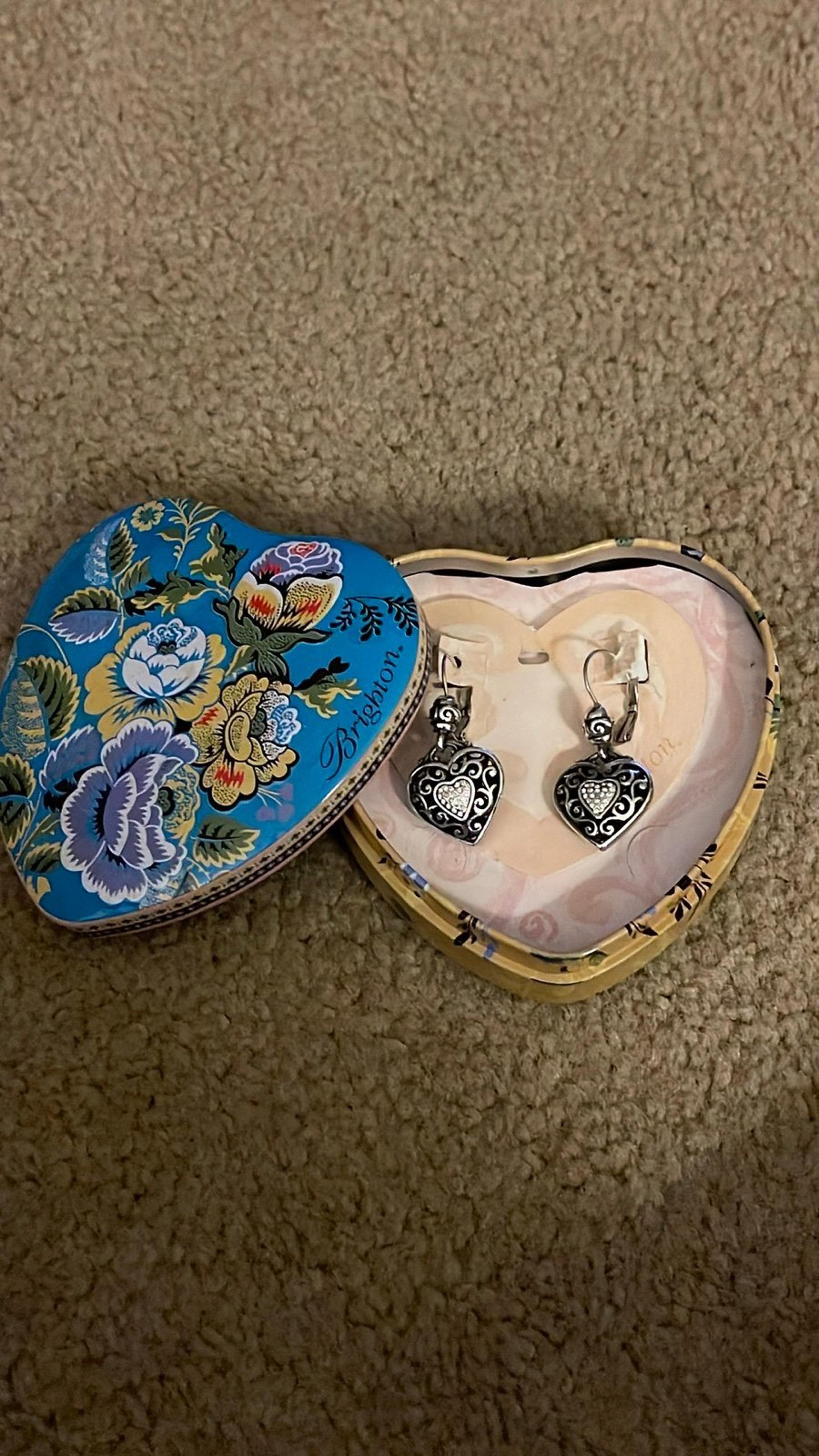 Brighton heart earrings