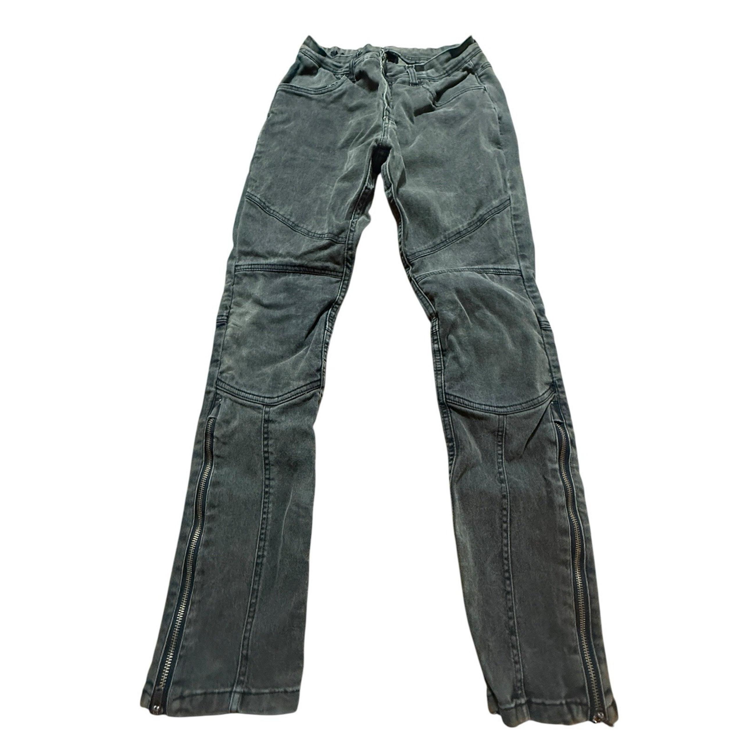 Speed And Strength Motorcycle Jeans Mens Green 8/R 29.5" Waist Unisex? Women's?