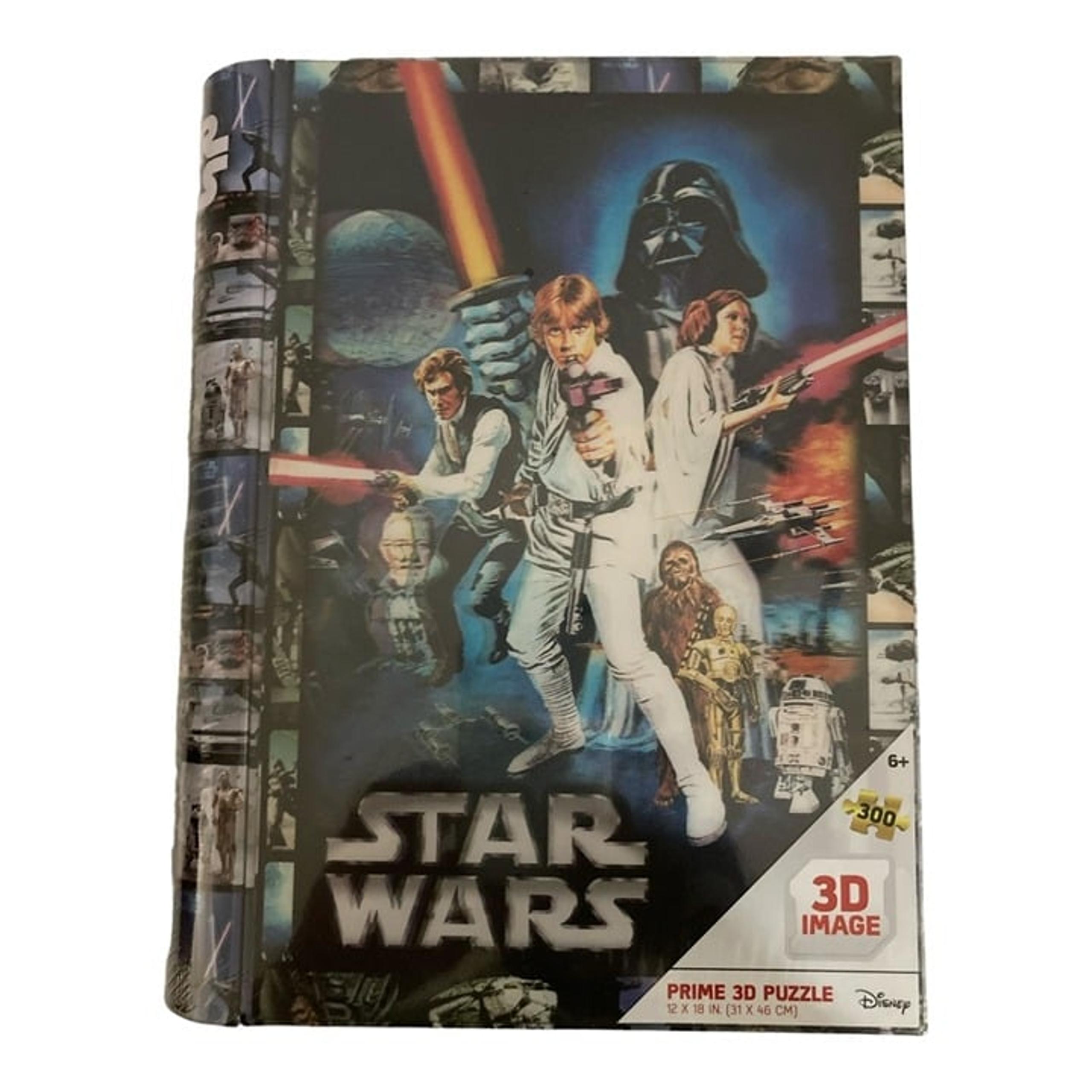 Disney's Star Wars 300pc STAR WARS Prime 3D Jigsaw Puzzle 12 x 18 NEW & SEALED