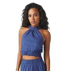 NWT Misa Esmina Top in Indigo. Size Medium