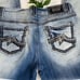 Miss Me Cropped Boyfriend Distressed High -Rise Bling Jeans 30