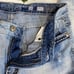 Miss Me Cropped Boyfriend Distressed High -Rise Bling Jeans 30