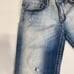 Miss Me Cropped Boyfriend Distressed High -Rise Bling Jeans 30