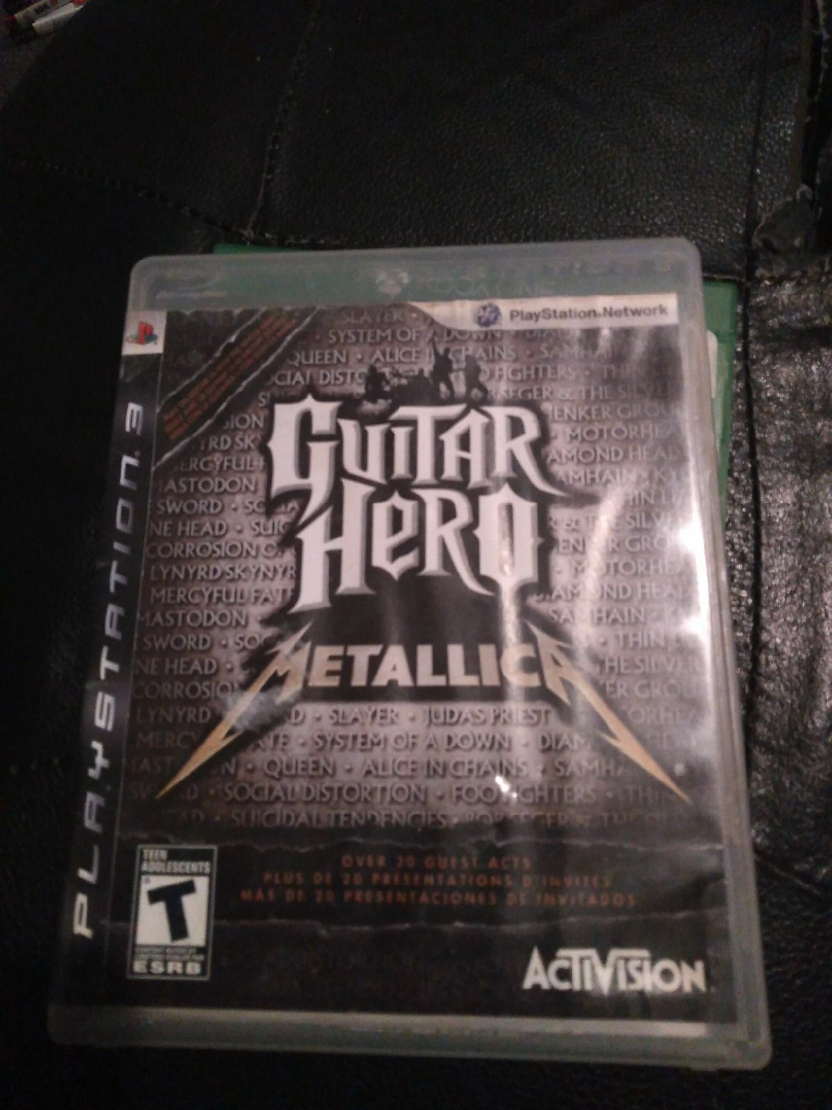 guitar hero metallica for ps2 guitar hero metallica for ps2