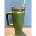 Stanley SPIRULINA 40oz Travel Quencher Tumbler Big Grip Adventure Series Green