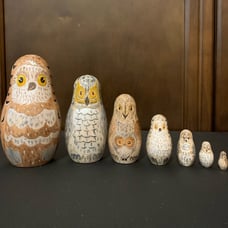 Nesting dolls , nesting owls