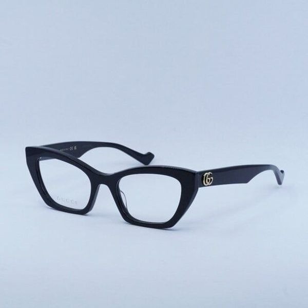 New Gucci GG1334O 001 Eyeglasses - Black Frame