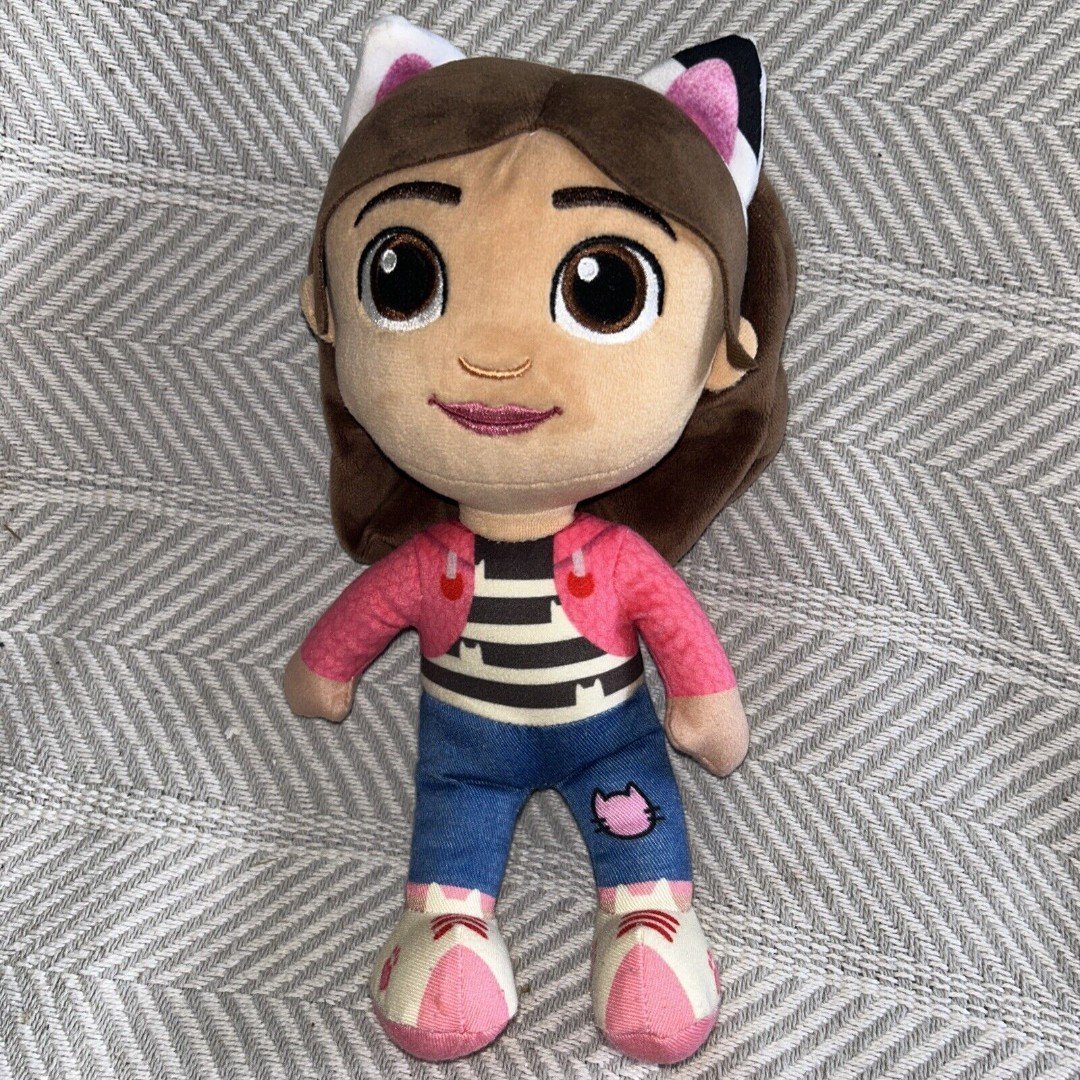Gabby’s Dollhouse Gabby 9 13/16in Stuffed Animal Toy Collectible Poshpaws