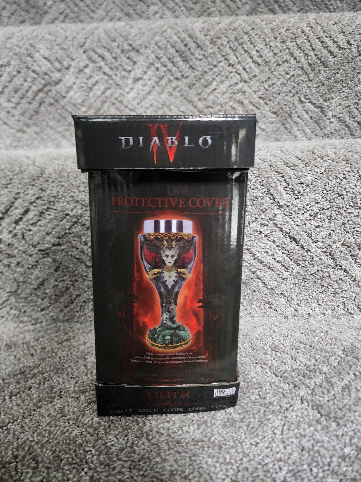 Diablo 4 Lilith Goblet Blizzard Blizzcon Nemesis Now