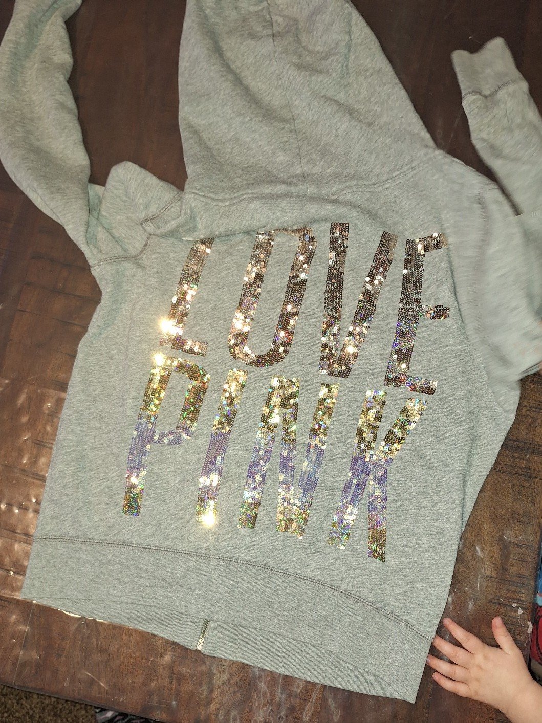 PINK bling sweatshirt
