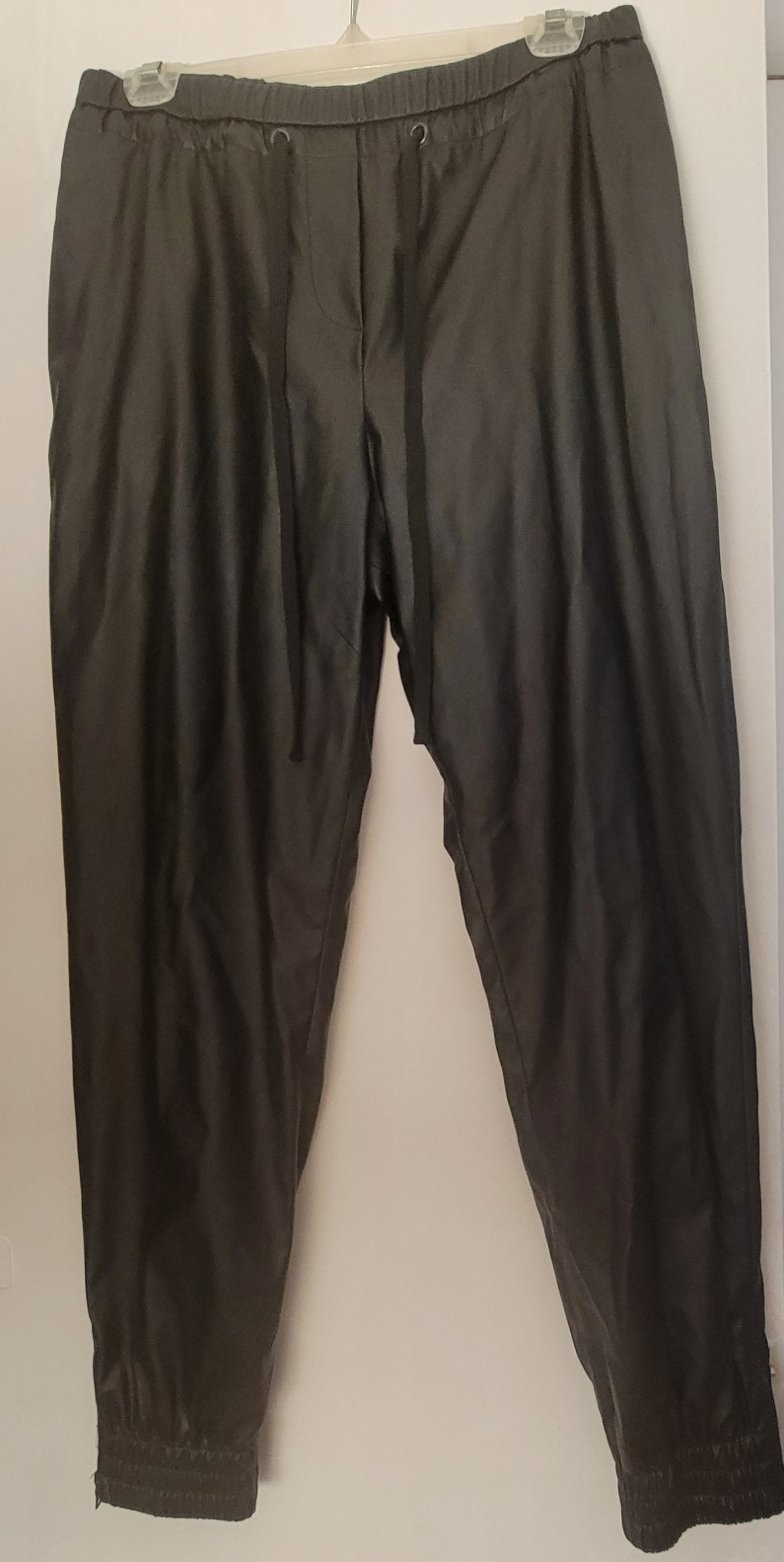 Faux leather joggers Nordstrom