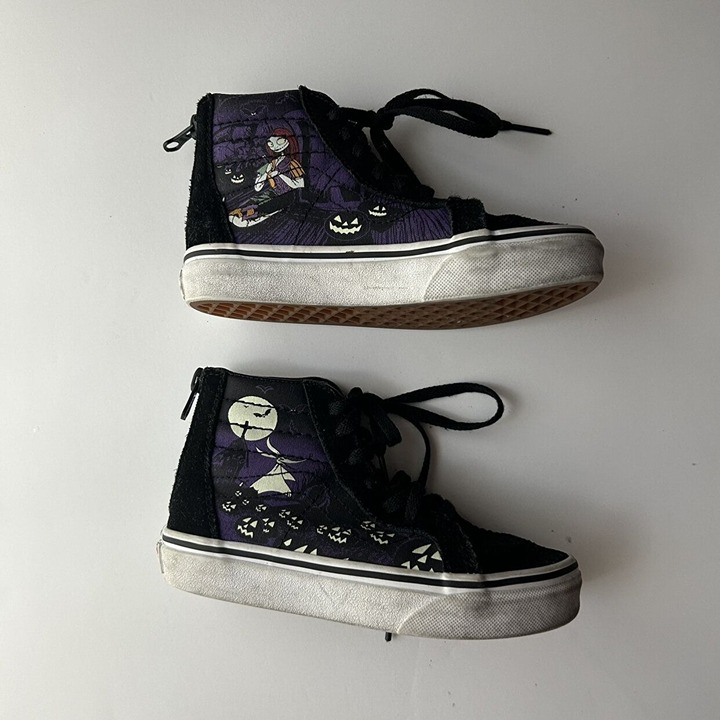 Vans Nightmare Before Christmas Jack Skellington Sk8 Hi-tops