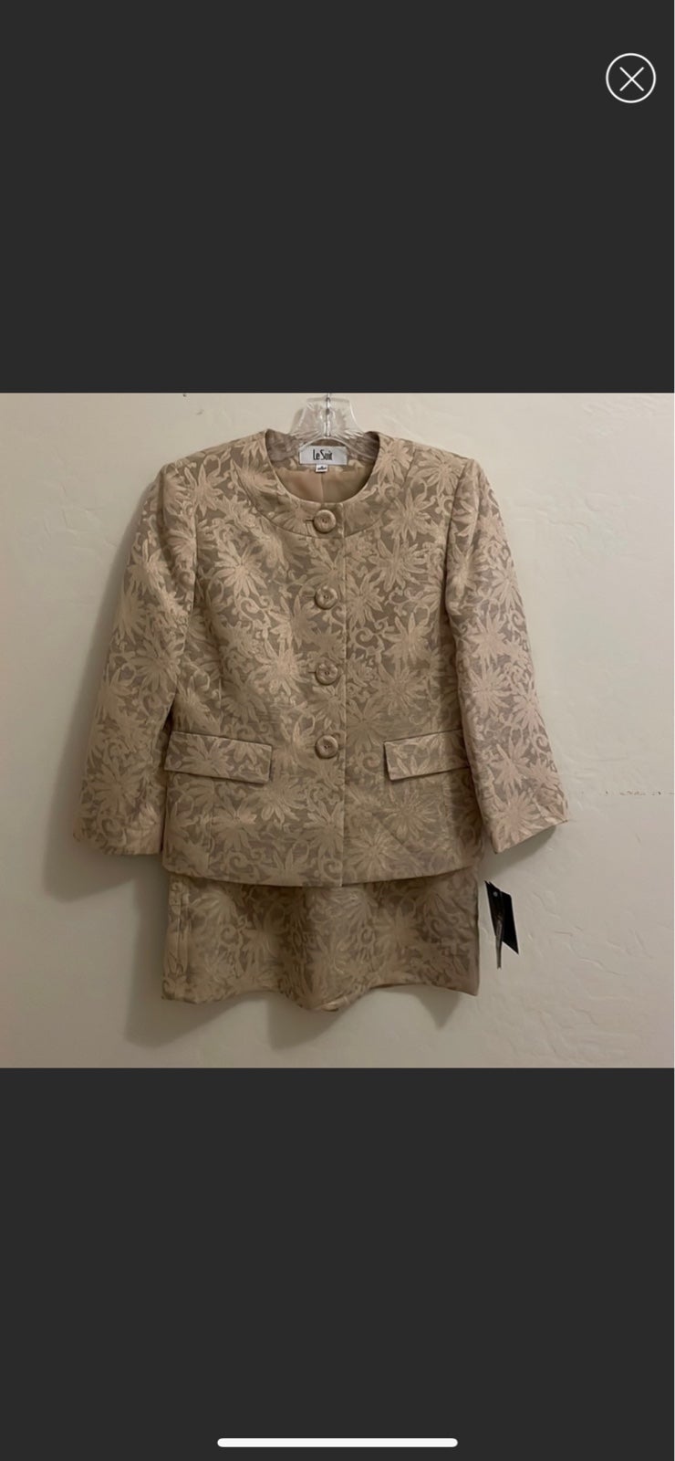 LeSuit blazer and skirt