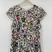 Ted Baker Stelaar Wilderness Midi Dress Leopard Print Cap Sleeve Georgette 4