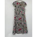 Ted Baker Stelaar Wilderness Midi Dress Leopard Print Cap Sleeve Georgette 4