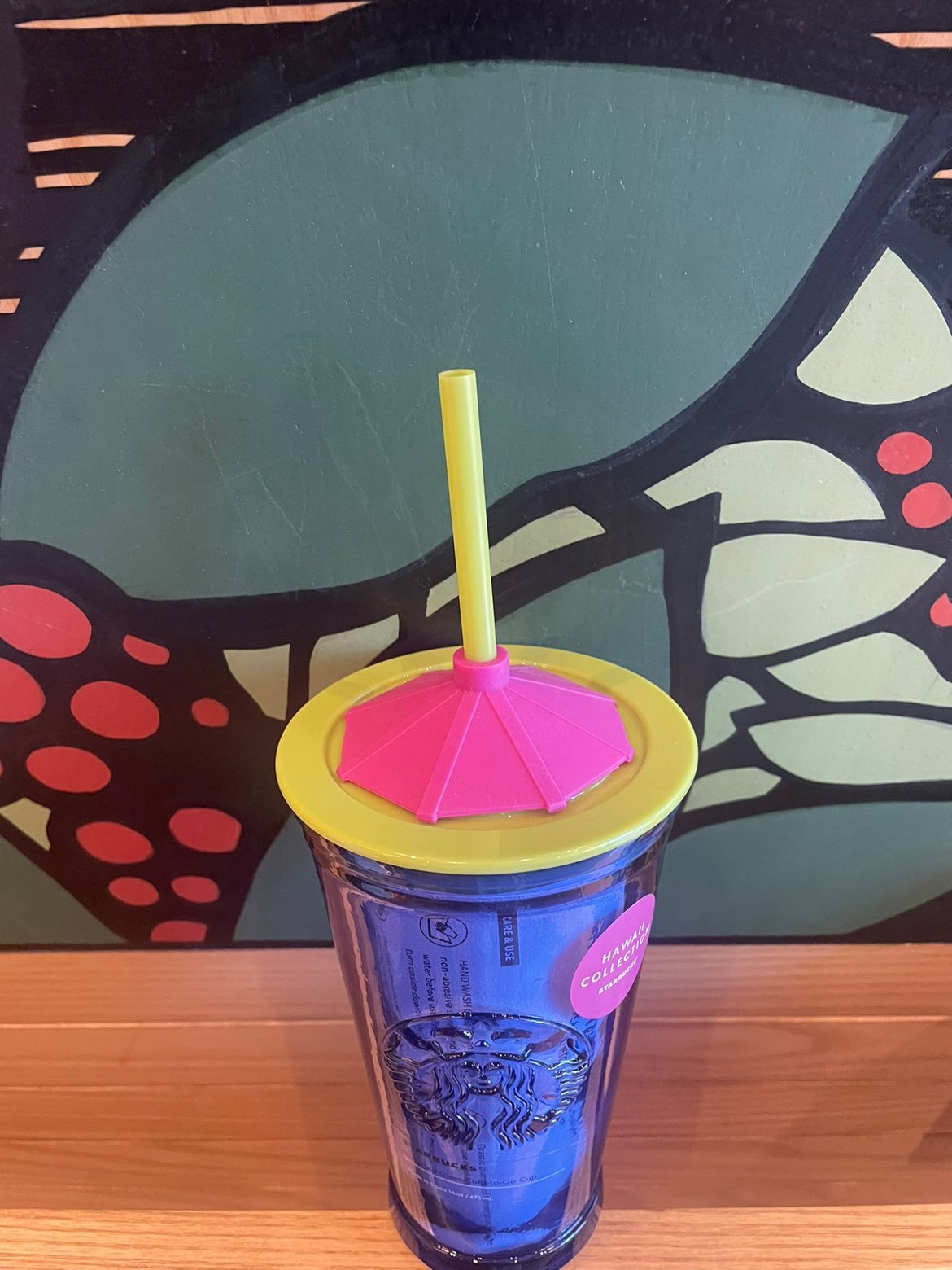 Starbucks Hawaiian Umbrella Tumbler